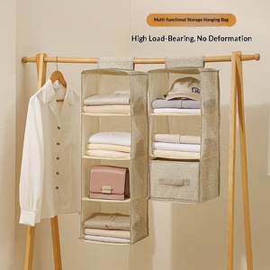 Organiseurs de placard suspendus et sacs de rangement <span class=keywords><strong>pour</strong></span> vêtements, étagères pliables <span class=keywords><strong>pour</strong></span> armoire de camping-car, organisateur suspendu <span class=keywords><strong>pour</strong></span> chaussures et <span class=keywords><strong>jouets</strong></span> - Product Image 4