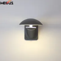 Lampu Dinding LED 5W Outdoor untuk Koridor, Balkon, Tangga, Tahan Air, Veranda, Teras, dan Taman Sederhana