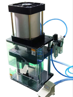 Machine à dénuder et couper les câbles pneumatiques Hilong, modèle HL-Q60/Q90/Q200 alimenté au gaz et à l'électricité, 500x200x190mm, fabrication de câbles