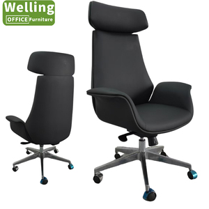 Boss Manager CEO con schienale alto girevole ergonomico in vera pelle sedie da ufficio Executive con supporto lombare 4D
