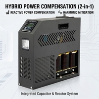 Condensateur intelligent de compensation de puissance réactive, condensateur basse tension avec réacteur de suppression des harmoniques 450V