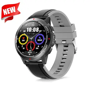 Relógio inteligente esportivo com gps, smartwatch à prova d' água ip68 com pedômetro, ritmo cardíaco e rastreamento fitness