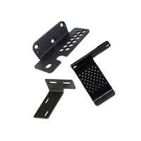 Connecteur d'angle vertical à 90 degrés HT HT-JJ pour profilés en aluminium industriels 4040 4080, fixation de cadre, supports muraux polis noirs