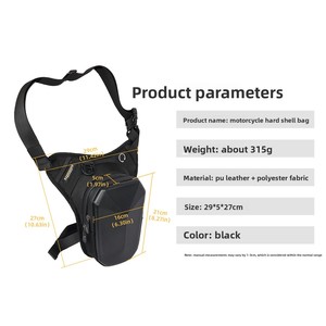 Nouvelle sacoche de jambe pour <span class=keywords><strong>moto</strong></span>, sac banane étanche pour motard, sac de poitrine pour homme, équipement de <span class=keywords><strong>moto</strong></span> touring, tactique - Product Image 3