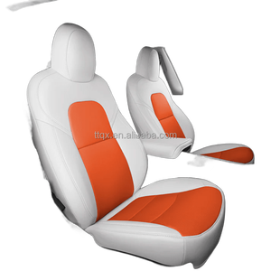 ปลอกหุ้มเบาะรถยนต์แบบสั่งทำพิเศษสำหรับ Tesla Model Y/3/S/X Highland/Juniper ปลอกหุ้มเบาะรถยนต์หรูหรา ระบายอากาศได้ดี ผลิตจาก PVC กันน้ำ หนัง Napa - Product Image 6