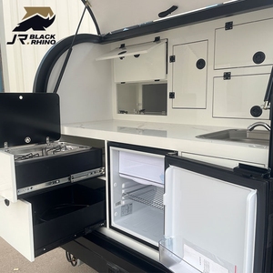 Remolque de Casa de Alta Calidad con Carrocería de Aluminio, Aire Acondicionado y Calefacción, <span class=keywords><strong>Precio</strong></span> Ultraligero para EE. UU. - Product Image 3