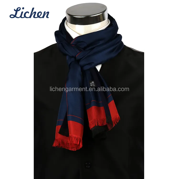 Customize long knit scarves Mens Fashion Warm Neck Scarf for winter
