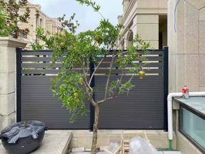 Vente <span class=keywords><strong>en</strong></span> gros de panneaux de clôture <span class=keywords><strong>en</strong></span> <span class=keywords><strong>bois</strong></span> composite plastique étanche (WPC), clôture de sécurité pour <span class=keywords><strong>jardin</strong></span>, utilisation <span class=keywords><strong>en</strong></span> extérieur, modélisation 3D - Product Image 3