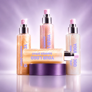 <span class=keywords><strong>Spray</strong></span> Iluminador Hidratante con Logotipo Personalizado, 4 Tonos, 120 ml, Vegano, Textura Ligera, Maquillaje Rápido y Fácil, Brillo en Aerosol - Product Image 1