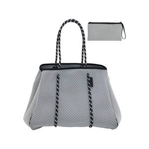 Borse a Mano da Spiaggia in Neoprene per Donna con Stampa Logo Personalizzato dal Produttore a Prezzo Ragionevole - Product Image 4