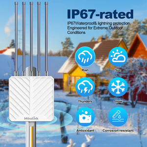 Mosslink новейший APM6-AX3000 WiFi6 уличный маршрутизатор/ретранслятор/AP 5 г, расширитель для наружного <span class=keywords><strong>WiFi</strong></span> сетки с защитой от атмосферных воздействий IP67 - Product Image 4