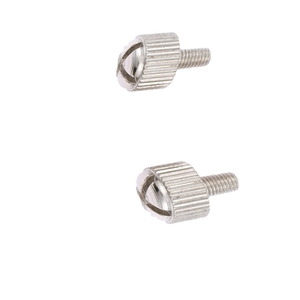 Cá nhân hoá Nickel-plated Bạc Hướng dẫn sử dụng vít thắt chặt vít phi tiêu chuẩn Knurled Tùy chỉnh hình bầu dục đầu làm bằng nhôm Metric - Product Image 4