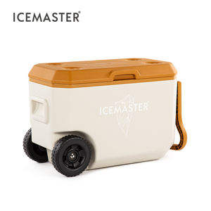 Glacière isotherme TREK 38L en mousse PU avec roues et poignée télescopique pour une mobilité aisée - Product Image 1