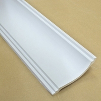 81098 Moulures de plafond en mousse PU à motif floral pour la décoration de la maison
