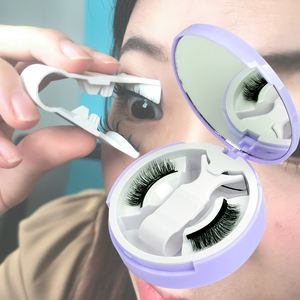 Pestañas Magnéticas de Volumen Ruso, Precio de Fábrica, Sin Pegamento, Sin Delineador, OEM, Venta al por Mayor, Pestañas Magnéticas de Seda - Product Image 1