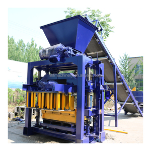 Hochwertige QT4-35 Blockmaschine Manuelle Zement-Hohlblock-Pflasterstein-Bordstein-Ziegelherstellungsmaschine mit Niedrigem Energieverbrauch - Product Image 5