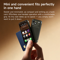 Servicio OEM, Mini Teléfono Inteligente con Tarjeta SIM Dual, Pantalla de 4 Pulgadas, Cámara Trasera HD de 16MP, Ultra Delgado, Red 4G, Teléfono Inteligente de Bolsillo para Estudiantes