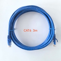 Cables de Conexión de Red Cat6 UTP RJ45 de Cobre Puro de 7*0.2mm Personalizables