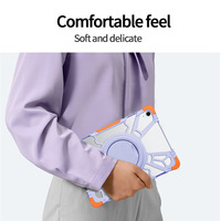 Étui de tablette en silicone avec support rotatif, 7 pouces, 8 pouces, 9,5 pouces, 10 pouces, 10,2 pouces, 10,5 pouces, 11 pouces, 10,1 pouces, modèle universel