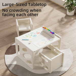 <span class=keywords><strong>Table</strong></span> d'apprentissage multifonction pour enfants, facile à nettoyer, <span class=keywords><strong>table</strong></span> <span class=keywords><strong>pliante</strong></span> pour l'étude des enfants, <span class=keywords><strong>table</strong></span> <span class=keywords><strong>et</strong></span> chaises légères pour enfants - Product Image 6