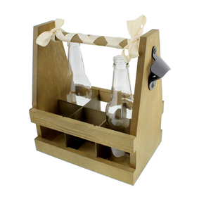 Porte-bouteilles tendance et élégant avec poignée en bois, prix de gros, porte-bière moderne pour la Russie, <span class=keywords><strong>Figueroa</strong></span> Mountain Fish - Product Image 3