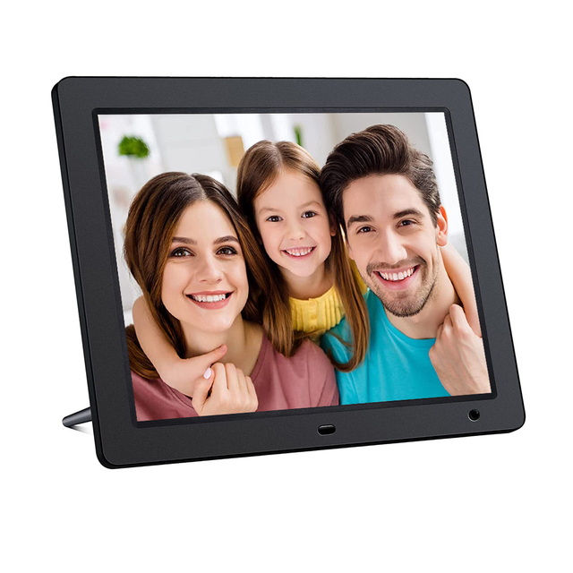 Wall Mountable 1600x1200 IPS Photo Auto-Rotate 15 Inch Digital Picture Frame with Motion Sensor