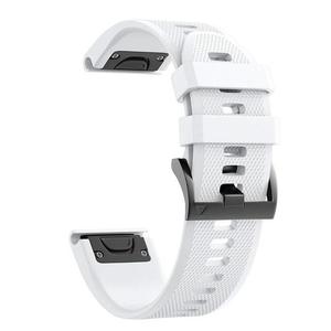 Bracelet officiel 22MM 26MM pour montre <span class=keywords><strong>Garmin</strong></span> <span class=keywords><strong>Fenix</strong></span> 7X 7 6X 6 Pro 5X <span class=keywords><strong>5</strong></span> Plus <span class=keywords><strong>Sapphire</strong></span> 3HR, bracelet de montre intelligente en silicone Quickfit - Product Image 3