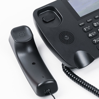 Téléphone à double carte SIM GSM Digital Desktop Fixe Terminal Téléphone sans fil pour la maison ou le bureau