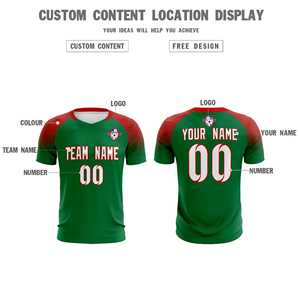 Ensembles d'entraînement de football classiques personnalisés Kelly Green pour adultes/enfants - Product Image 4