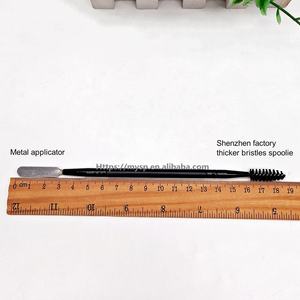 Cepillo de cejas de doble extremo para el cuidado de las cejas, la aplicación de cera para cejas, crea un aspecto esponjoso y Emplumado, aplicador de levantamiento de cejas Duo - Product Image 5