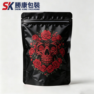 Bolsas de Plástico con Cierre Hermético, Impresas Personalizadas, de Grado Alimenticio, de 3.5g-28g, para Almacenamiento de Pasteles, Tabaco y Hierbas, a Prueba de Humedad y Olores - Product Image 1