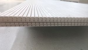 Panneaux en bois plaqué MDF cannelés élégants et modernes pour cylindre ou meubles, panneaux de décoration imperméables pour revêtement mural - Product Image 6