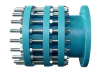 Joints de tuyaux en fonte ductile DN125 démontage du joint classe PN40 accouplement de commode pour raccords PVC de grand diamètre