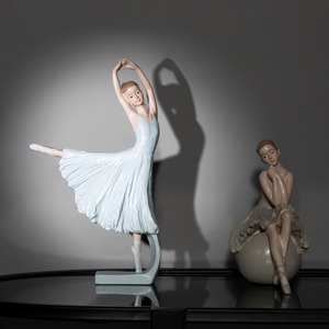 Adornos de Resina de Bailarina de <span class=keywords><strong>Ballet</strong></span>, Decoraciones Artísticas para el Hogar, Regalo de Cumpleaños - Product Image 5