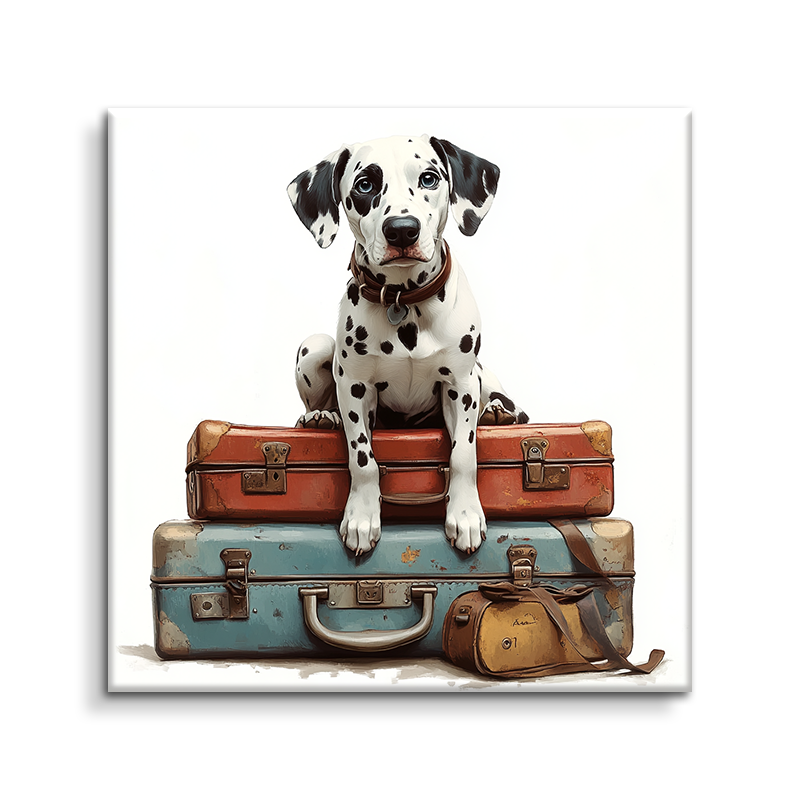 Animal Canvas Paintings of Landscape Picture