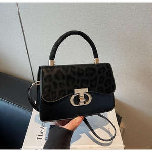 Bolso de hombro cuadrado retro con estampado de leopardo de alta calidad para mujer, 2026 - Product Image 2