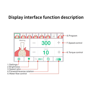 Sistema Motore per Chirurgia Orale Piezoelettrica e Impianti Dentali, Kit Macchina per Impianti Dentali con LED, Attrezzatura Odontoiatrica - Product Image 4