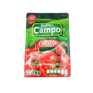 Hot bán bao bì nhựa túi cho gia vị cho nước sốt cà chua Salsa nhai kẹo cao su sữa thạch thực phẩm đóng hộp - Product Image 1