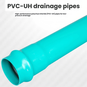 Tuyau d'égout en <span class=keywords><strong>PVC</strong></span> ASTM D3034 SDR35 SDR26 avec joint intégré et extrémités à cloche, 4 pouces, 6 pouces, 8 pouces, tuyau de drainage par gravité en <span class=keywords><strong>PVC</strong></span> - Product Image 3