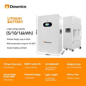 Dawnice 314Ah <b>Solar</b> Lithium Battery Pack 10kwh 14Kwh 15kwh <b>Solar</b> <b>Energy</b> <b>System</b> 51.2V 280Ah LiFePO4 <b>Energy</b> Storage Battery - Product Image 5