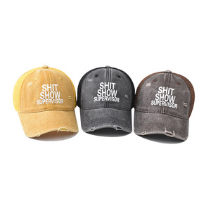 Gorra de béisbol ajustable de 6 paneles con letras en inglés, estilo nuevo y personalizado, para hombre y mujer, para exteriores, transfronteriza - Product Image 3