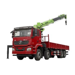 Camion grue Shacman Delong 8*4 avec flèche télescopique Zoomlion 14T à 5 sections, utilisation pratique - Product Image 1