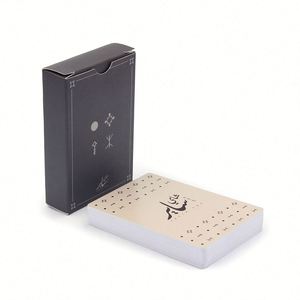 Custom Colorful <b>Card</b> Game Plastic Playing New Pvc Material Waterproof Baloot Paper <b>Cards</b> With <b>Box</b> - Product Image 3