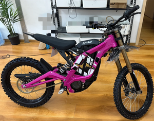 Nuova Moto Elettrica da Cross Economica per Adulti Marchio 2025 Light Bee X LBX Rosa 8000W 60V - Product Image 5