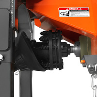 AUSTTER SG30 Broyeur de souches robuste pour tracteur, compatible 3 points PTO 40-80 CV, 540 tr/min, pour l'élimination des racines d'arbres, équipement forestier