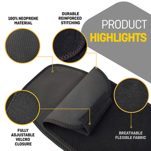 Haute Qualité Logo Personnalisé Sport Ventre Sauna Enveloppement Bande Anti-Transpiration Minceur Sudation Ceinture Taille Tondeuse Pour Hommes Femmes - Product Image 4