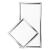 1200x150 rgb led panneau lumineux aluminium boîtier optique diffuseur plaque plat led panneau plafond éclairage SMD35W led panneau lumineux