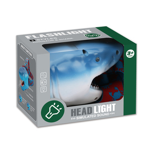Creative Toy <strong>Fish</strong> Kids Headlamp Adjustable <strong>Fish</strong> Headlamp Musical Head Light <strong>Flashlight</strong> Toy - Product Image 3