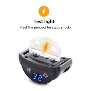 Caliente recargable sonido vibración choque Collar mascota Anti gruñido Collar LED pantalla <span class=keywords><strong>perro</strong></span> dejar de ladrar Collar - Product Image 4