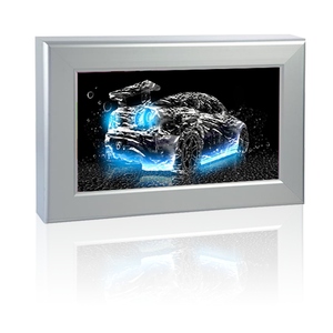 Pancarta recubierta de 90x60mm de tamaño de aleación de aluminio, marco de luz <span class=keywords><strong>LED</strong></span> para exteriores, uso para publicidad, accesorio, <span class=keywords><strong>perfil</strong></span> de aluminio - Product Image 6